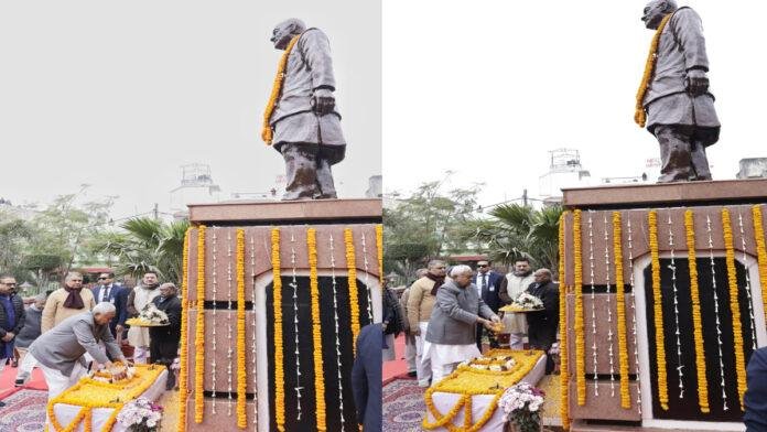 मुख्यमंत्री ने पूर्व केंद्रीय मंत्री स्व. अरुण जेटली की जयंती पर उन्हें किया नमन