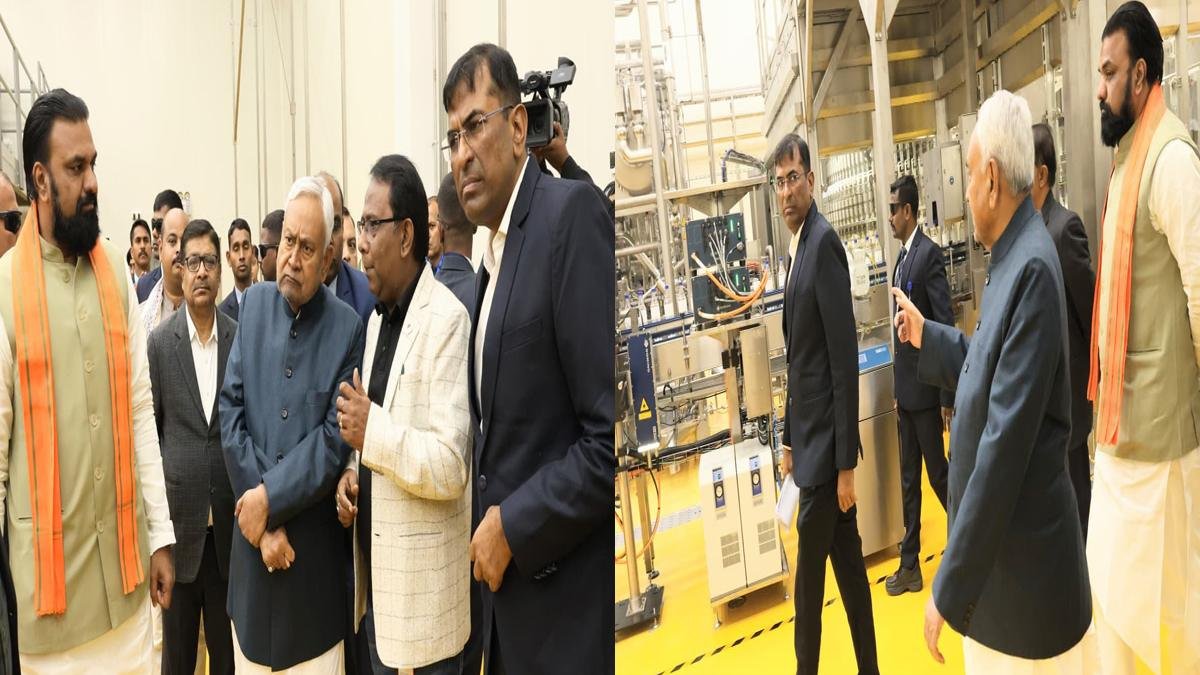 मुख्यमंत्री ने भारत प्लस एथनॉल प्राइवेट लिमिटेड के परिसर का किया निरीक्षण | 22Scope News CM SLMG Beverages 22Scope News