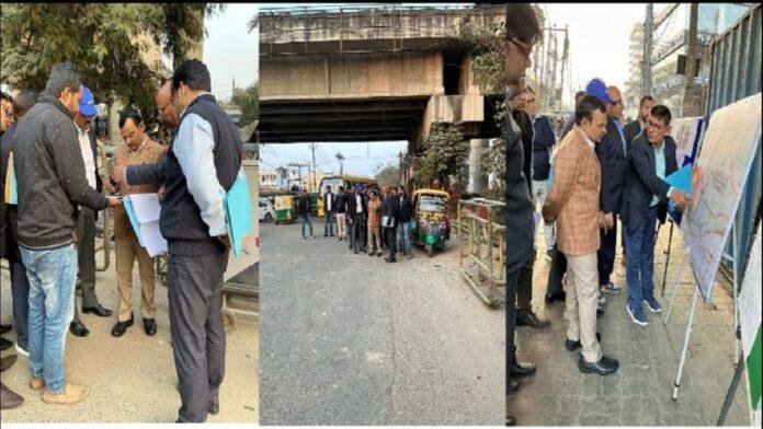 चार प्रमुख सड़क परियोजनाओं का निरीक्षण, समयबद्ध और गुणवत्तापूर्ण कार्य के निर्देश