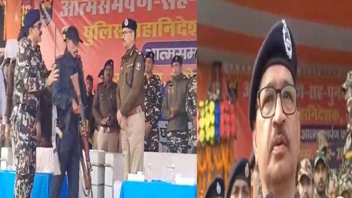 DGP के समक्ष 3 माओवादियों किया आत्मसमर्पण
