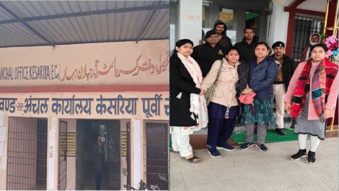 पूर्वी चंपारण में निगरानी के हत्थे चढ़ी महिला पर्यवेक्षका,घूस की रकम से साथ गिरफ्तार