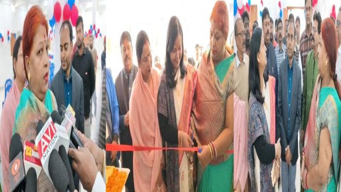 सम्राट अशोक भवन का मुजफ्फरपुर की मेयर और उपमेयर ने किया उद्घाटन