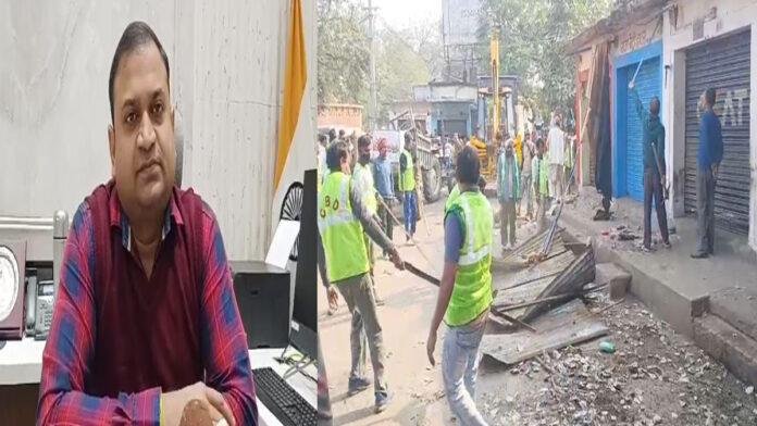 दानापुर छावनी परिषद की बड़ी कार्रवाई, बस स्टैंड व टेंपू पड़ाव से अतिक्रमण पर चला बुलडोजर