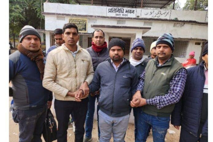 पंचायत सचिव गिरफ्तार