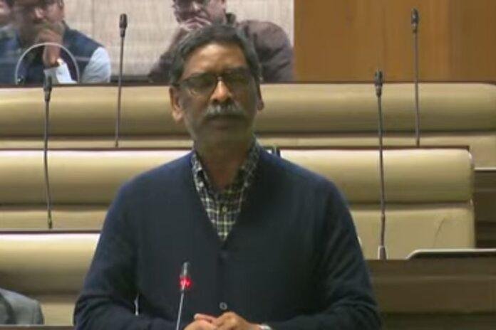 Jharkhand Assembly Winter Session: CM Hemant Soren spoke in House
