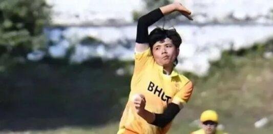T20 Match: Sonam Yeshey