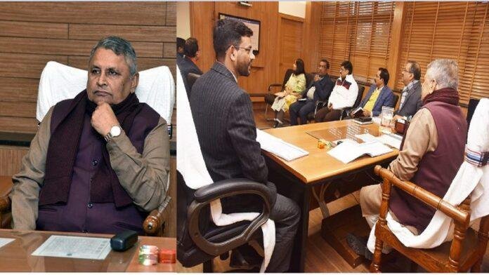 आईपीआरडी मंत्री विजय चौधरी का विभागीय समीक्षा बैठक में निर्देश, सात निश्चय-3 का प्रभावी ढंग से हो प्रचार