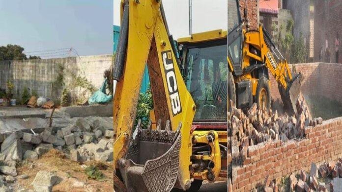 शराबी पति का बुलडोजर एक्शन,पत्नी के बार बार मायके जाने से था नाराज