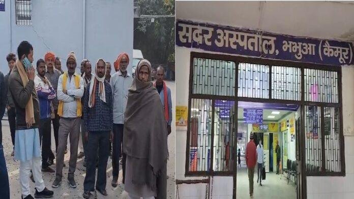 भरखर गांव के पास अज्ञात वाहन की टक्कर से महिला की मौत