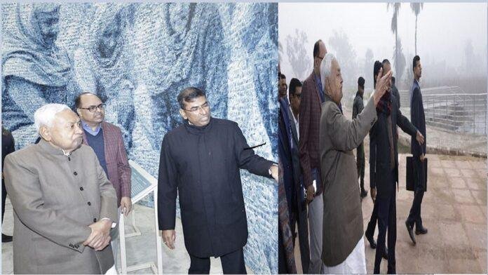 गुरू गोविंद सिंह महाराज के 359वें प्रकाश पर्व की तैयारियों के निरीक्षण को पहुँचे मुख्यमंत्री, टेंट सिटी और मल्टी लेवल पार्किग आदि का लिया जायजा,साफ-सफाई और सुरक्षा को लेकर दिए आवश्यक निर्देश