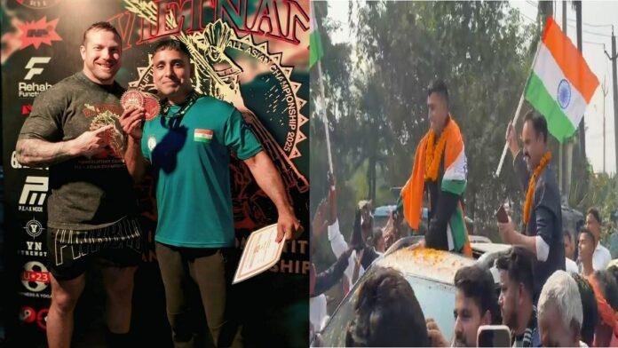 रिक्शा चालक ने रचा कीर्तिमान, भारतीय सेना के बाद वियतनाम में बने चैंपियन और अब रूस में पावरलिफ्टिंग में जीता स्वर्ण पदक
