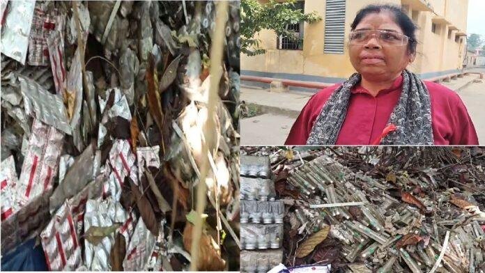 लाखों की एक्सपायर्ड सरकारी दवाइयाँ कचरे में, उपाधीक्षक ने कहा कई बार किया पत्राचार, लेकिन कोई फायदा नही
