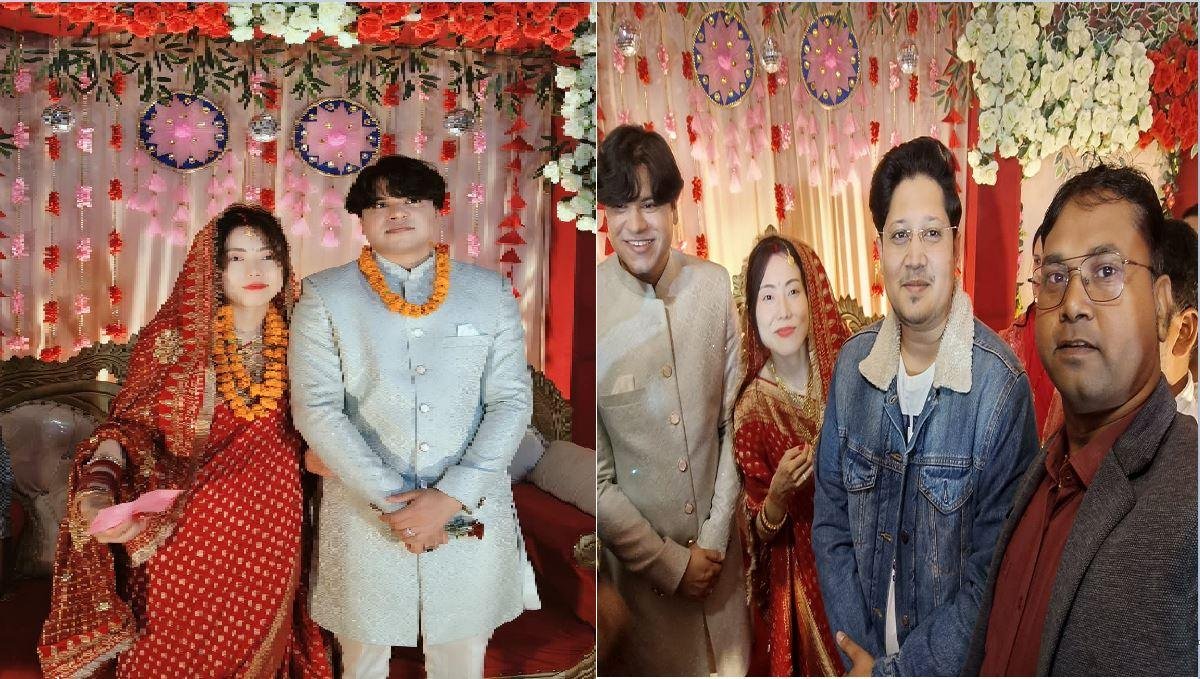 जापानी दुल्हनिया मारिया पहुंचीं अपने ससुराल मधेपुरा, चर्चा में है जापान से बिहार पहुंची प्रेम कहानी | 22Scope News meee 22Scope News