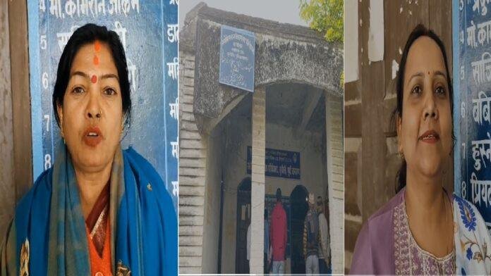 जर्जर भवन में संचालित हो रहा आईसीडीएस कार्यालय,सांसत में कर्मियों की जान 