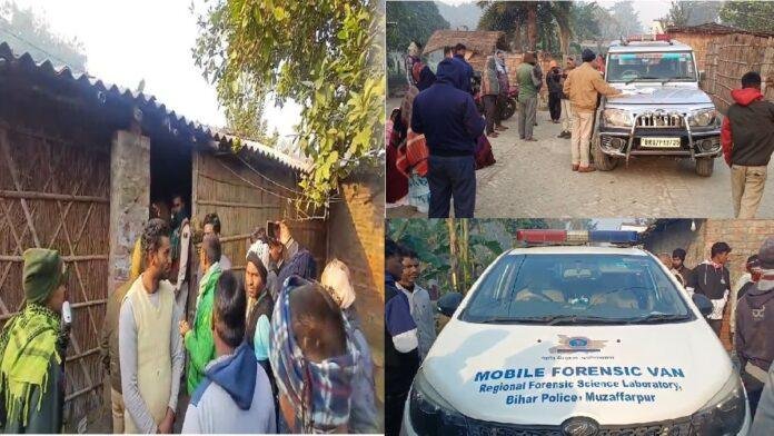 मुजफ्फपुर में पांच बच्चों संग पिता ने की शुदकुशी, तीन बेटियां सहित पिता की हुई मौत