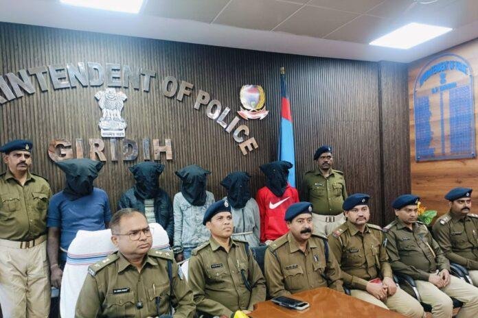 Giridih News: खुर्शीद अंसारी गोलीकांड मामले में पुलिस को मिली बड़ी सफलता, 12 घंटे के भीतर गिरफ्तार किए सभी आरोपी