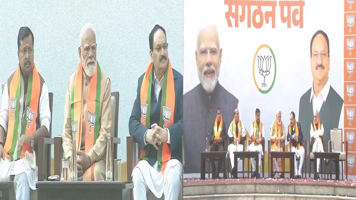 नितिन नवीन ने संभाला पदभार, सौंपा गया निर्वाचन पत्र, PM मोदी ने माला पहनाकर किया अभिनंदन | 22Scope News BJP 3 22Scope News