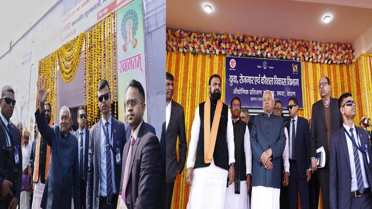 मुख्यमंत्री ने सारण जिले को दी 538 करोड़ की योजनाओं की सौगात, 87 करोड़ की 24 योजनाओं का किया उद्घाटन | 22Scope News CM Chapra 3 22Scope News