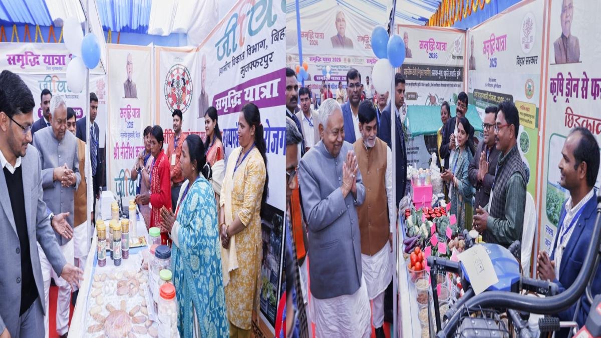 मुख्यमंत्री ने समृद्धि यात्रा के क्रम में मुजफ्फरपुर जिले को दी सौगात, 853 करोड़ की लागत से 172 योजनाओं का किया उद्घाटन | 22Scope News CM Muz 2 22Scope News