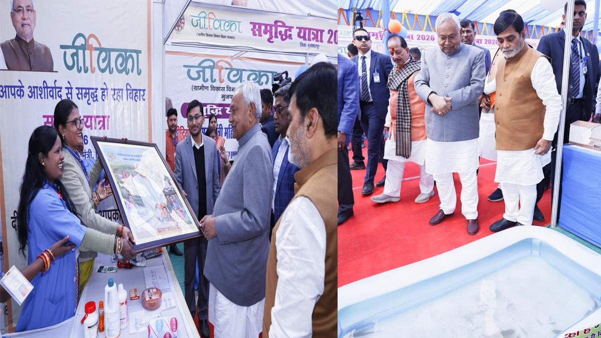 मुख्यमंत्री ने समृद्धि यात्रा के क्रम में मुजफ्फरपुर जिले को दी सौगात, 853 करोड़ की लागत से 172 योजनाओं का किया उद्घाटन | 22Scope News CM Muz 3 22Scope News