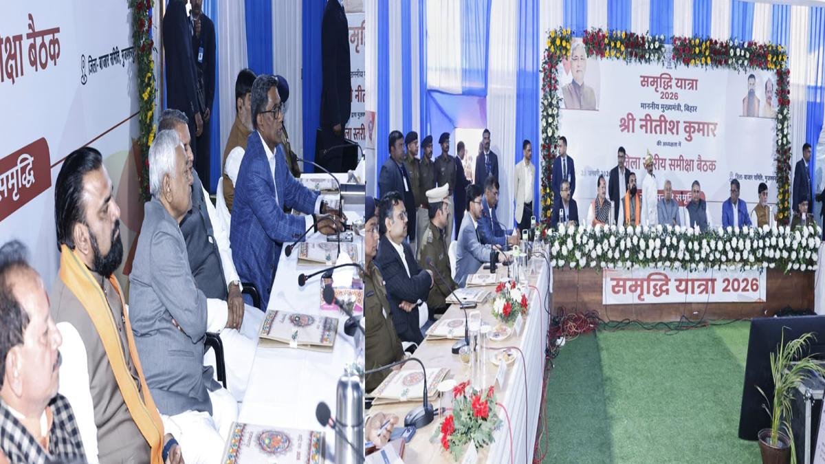 मुख्यमंत्री ने समृद्धि यात्रा के क्रम में मुजफ्फरपुर जिले को दी सौगात, 853 करोड़ की लागत से 172 योजनाओं का किया उद्घाटन | 22Scope News CM Muz 7 22Scope News