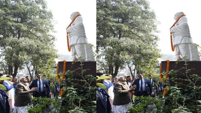 पटेल सेवा संघ में आयोजित दही-चुड़ा भोज में शामिल हुए मुख्यमंत्री