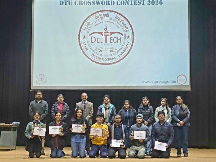 DTU क्रॉसवर्ड प्रतियोगिता 2026 : भारी बारिश के बावजूद छात्रों में दिखा जबरदस्त उत्साह