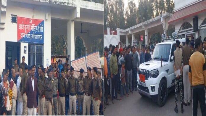 थावे शक्तिपीठ चोरी कांड का 40 दिन में खुलासा, चार आरोपी गिरफ्तार, चोरी का पूरा सामान बरामद