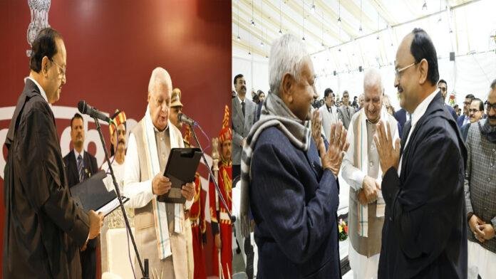 न्यायमूर्ति संगम कुमार साहू बने पटना HC के चीफ जस्टिस, गवर्नर ने दिलाई शपथ