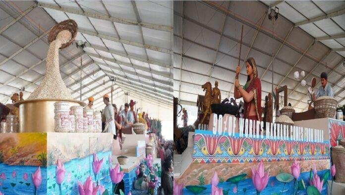 भारत पर्व में बिहार की झांकी बनी आकर्षण का केंद्र, दर्शकों ने सराहा, खूब ली सेल्फी