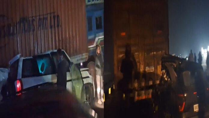 घने कोहरे की वजह से बख्तियारपुर-बाढ़ फोरलेन पर कई गाड़ियां की आपस में टक्कर, 2 की मौत