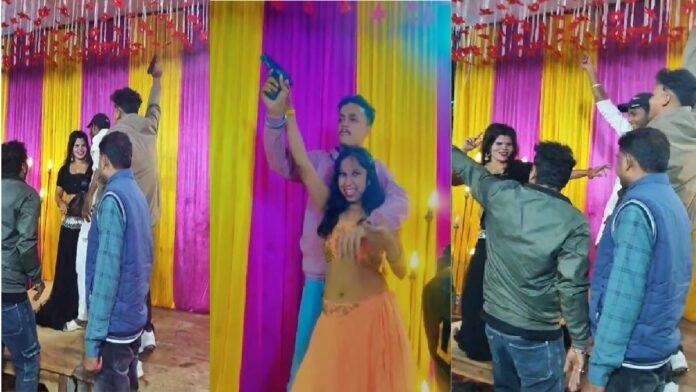 आरा में तमंचे के साथ डांस करने का वीडियो हुआ वायरल, अब खोज रही पुलिस