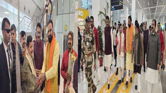 नितिन नवीन 2 दिवसीय पर आए पटना, एयरपोर्ट पर भव्य स्वागत, BJP आलाकमान के संदेश की दिखी झलक