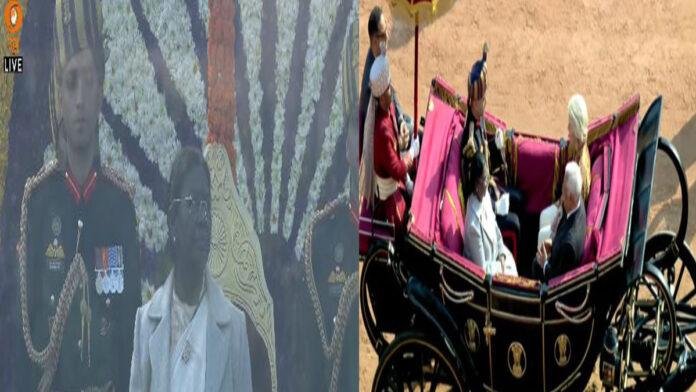 77वें गणतंत्र दिवस : राष्ट्रपति द्रौपदी मुर्मू ने फहराया तिरंगा, आसमान में फाइटर जेट्स ने बनाया 'ऑपरेशन सिंदूर फॉर्मेशन'