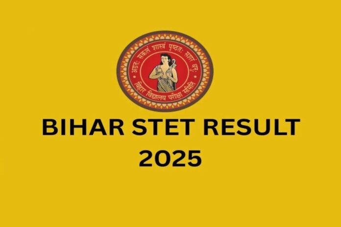 Bihar STET Result Date