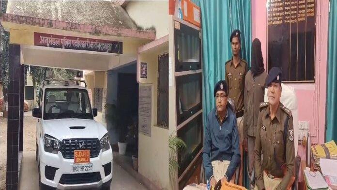 भभुआ पुलिस को मिली बड़ी सफलता,हत्या मामले में फरार धरमू राजभर गिरफ्तार