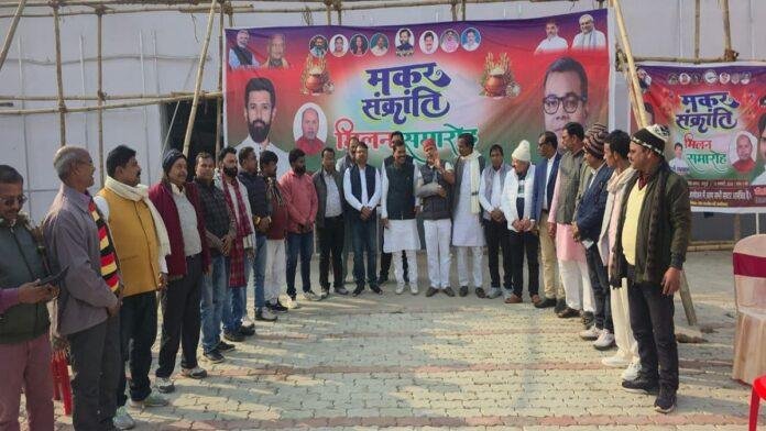 जमुई सांसद के मकर संक्रांति भोज में हंगामा, दही-चूड़ा को लेकर जमुई व तारापुर के लोजपा (रा) कार्यकर्ता भिड़े