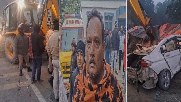 मधेपुरा में तेज रफ्तार का कहर, हाइवा और कार की टक्कर में चार युवकों की दर्दनाक मौत