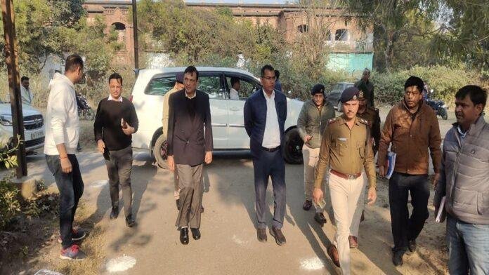 विशेष दौरे पर हाजीपुर जोन के महाप्रबंधक छत्रसाल सिंह, आवास निर्माण और सौंदर्यीकरण का किया निरीक्षण