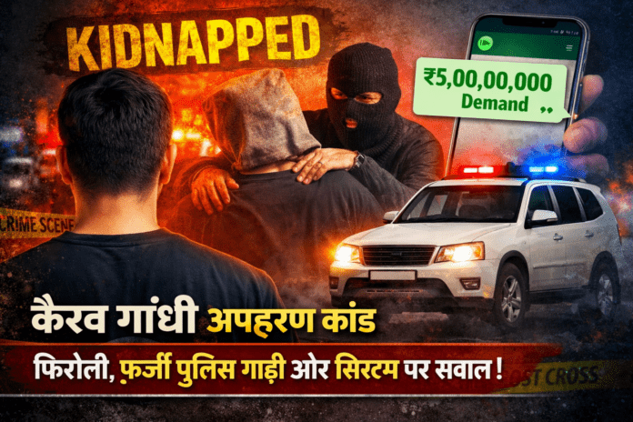 कैरव गांधी अपहरण केस हनीट्रैप एंगल