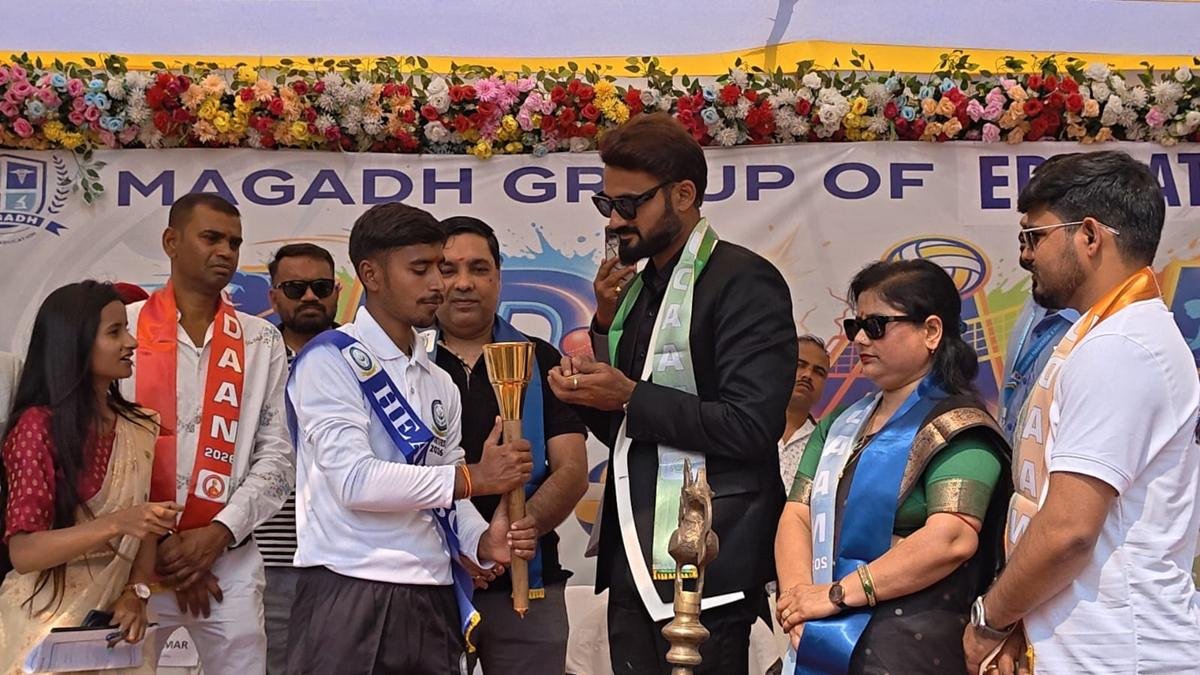 मगध ग्रुप ऑफ एजुकेशन के द्वारा उड़ान 2026 एनुअल स्पोर्ट्स व एथलेटिक्स मीट का आयोजन, क्रिकेटर आकाशदीप हुए शामिल | 22Scope News Aakshdeep Prem 1 22Scope News