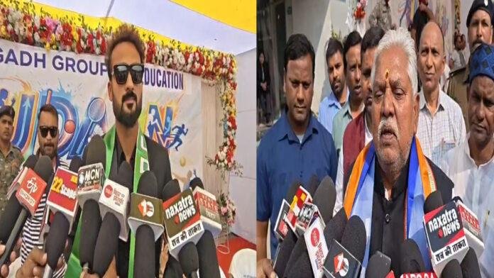 मगध ग्रुप ऑफ एजुकेशन के द्वारा उड़ान 2026 एनुअल स्पोर्ट्स व एथलेटिक्स मीट का आयोजन, क्रिकेटर आकाशदीप हुए शामिल