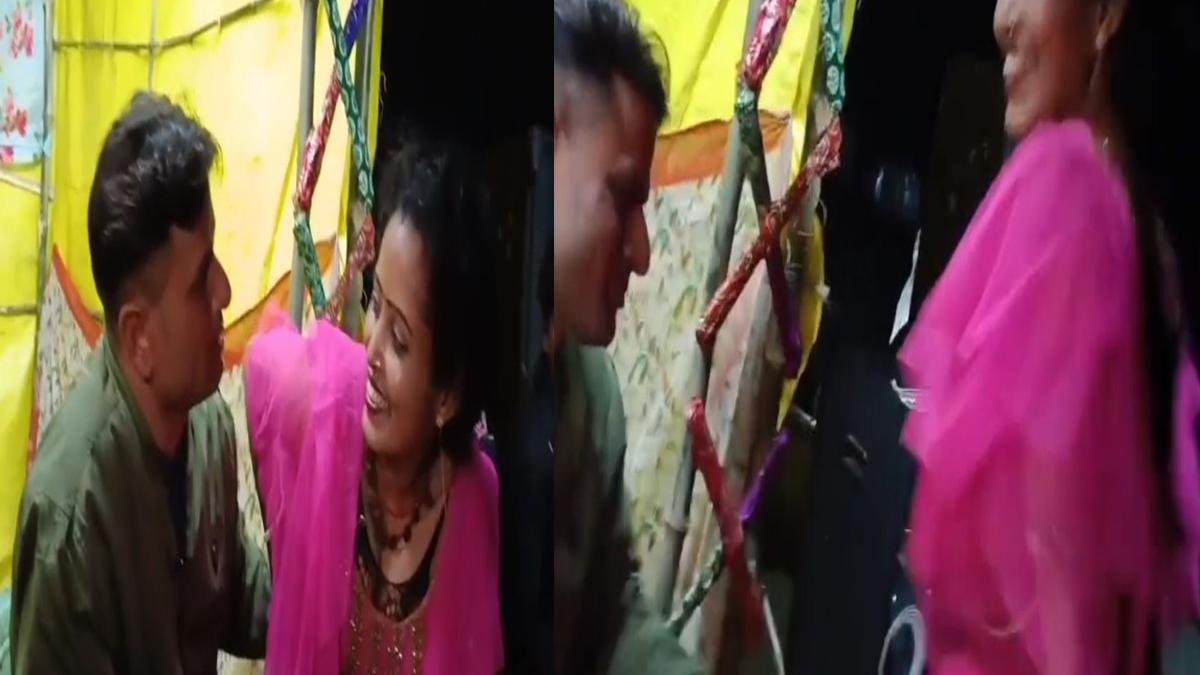 बिहार में वर्दी फिर हुई शर्मसार, डांसर संग दारोगा का आपत्तिजनक वीडियो वायरल | 22Scope News Buxar SI 1 22Scope News