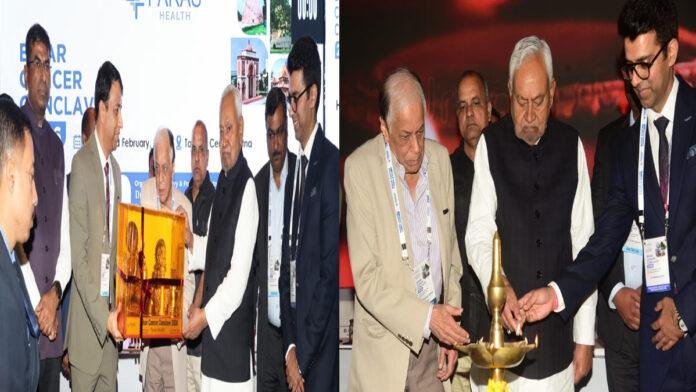 मुख्यमंत्री ने बिहार कैंसर कॉन्क्लेव-2026 का दीप प्रज्ज्वलित कर किया उद्घाटन