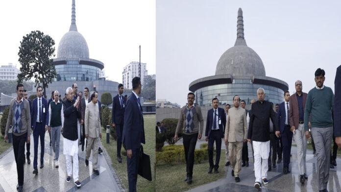 मुख्यमंत्री ने बुद्ध स्मृति पार्क का किया भ्रमण, व्यवस्थाओं की ली जानकारी