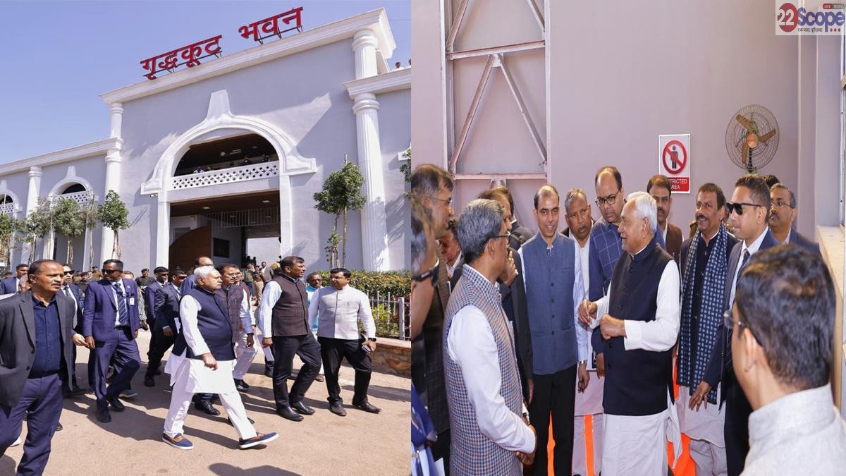 मुख्यमंत्री ने गंगाजी राजगृह जलाशय का किया निरीक्षण, मलमास मेला-2026 की तैयारियों को लेकर दिए निर्देश | 22Scope News CM Nalanda 4 22Scope News