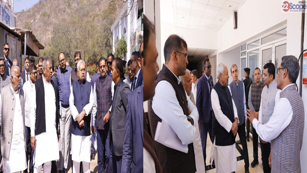 मुख्यमंत्री ने गंगाजी राजगृह जलाशय का किया निरीक्षण, मलमास मेला-2026 की तैयारियों को लेकर दिए निर्देश | 22Scope News CM Nalanda 6 22Scope News