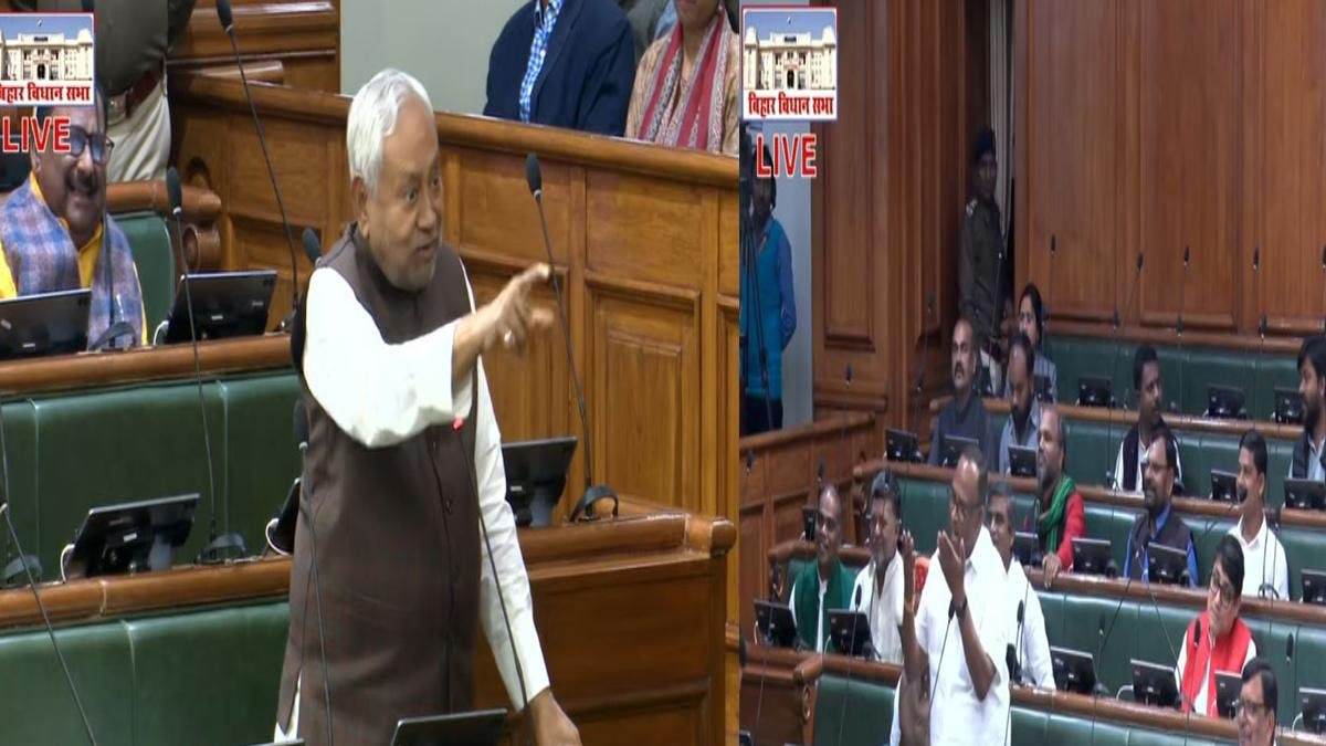 बिहार विधानसभा में जोरदार हंगामा, सदन में CM व RJD MLA के बीच जमकर 'तू-तू, मैं-मैं' | 22Scope News CM Nitish Sadan 22Scope News