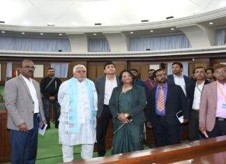 अध्यक्ष कल विधानसभा के सेंट्रल हॉल में आयोजित होने वाले व्याख्यान कार्यक्रम की तैयारियों का लिया जायजा