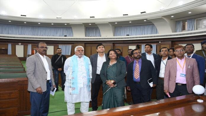 अध्यक्ष कल विधानसभा के सेंट्रल हॉल में आयोजित होने वाले व्याख्यान कार्यक्रम की तैयारियों का लिया जायजा